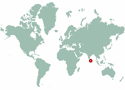 Gandara West in world map